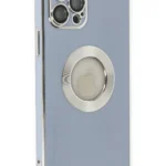 Uray store Apple iPhone 12 Pro Kılıf Store Silikon - Sierra Blue