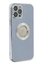 Uray store Apple iPhone 12 Pro Kılıf Store Silikon - Sierra Blue