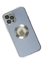Uray store Apple iPhone 12 Pro Kılıf Store Silikon - Sierra Blue - Görsel 3