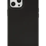 Uray store Apple iPhone 12 Pro Max Kılıf Asya Deri Silikon - Siyah