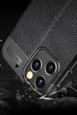 Uray store Apple iPhone 12 Pro Max Kılıf Auto Focus Kapak - Kırmızı - Görsel 3