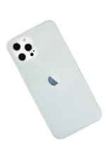 Uray store Apple iPhone 12 Pro Max Kılıf Karbon PP Silikon - Şeffaf - Görsel 2