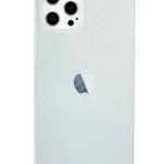 Uray store Apple iPhone 12 Pro Max Kılıf Karbon PP Silikon - Şeffaf