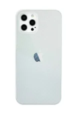 Uray store Apple iPhone 12 Pro Max Kılıf Karbon PP Silikon - Şeffaf