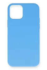Uray store Apple iPhone 12 Pro Max Kılıf Nano içi Kadife Silikon- Mavi
