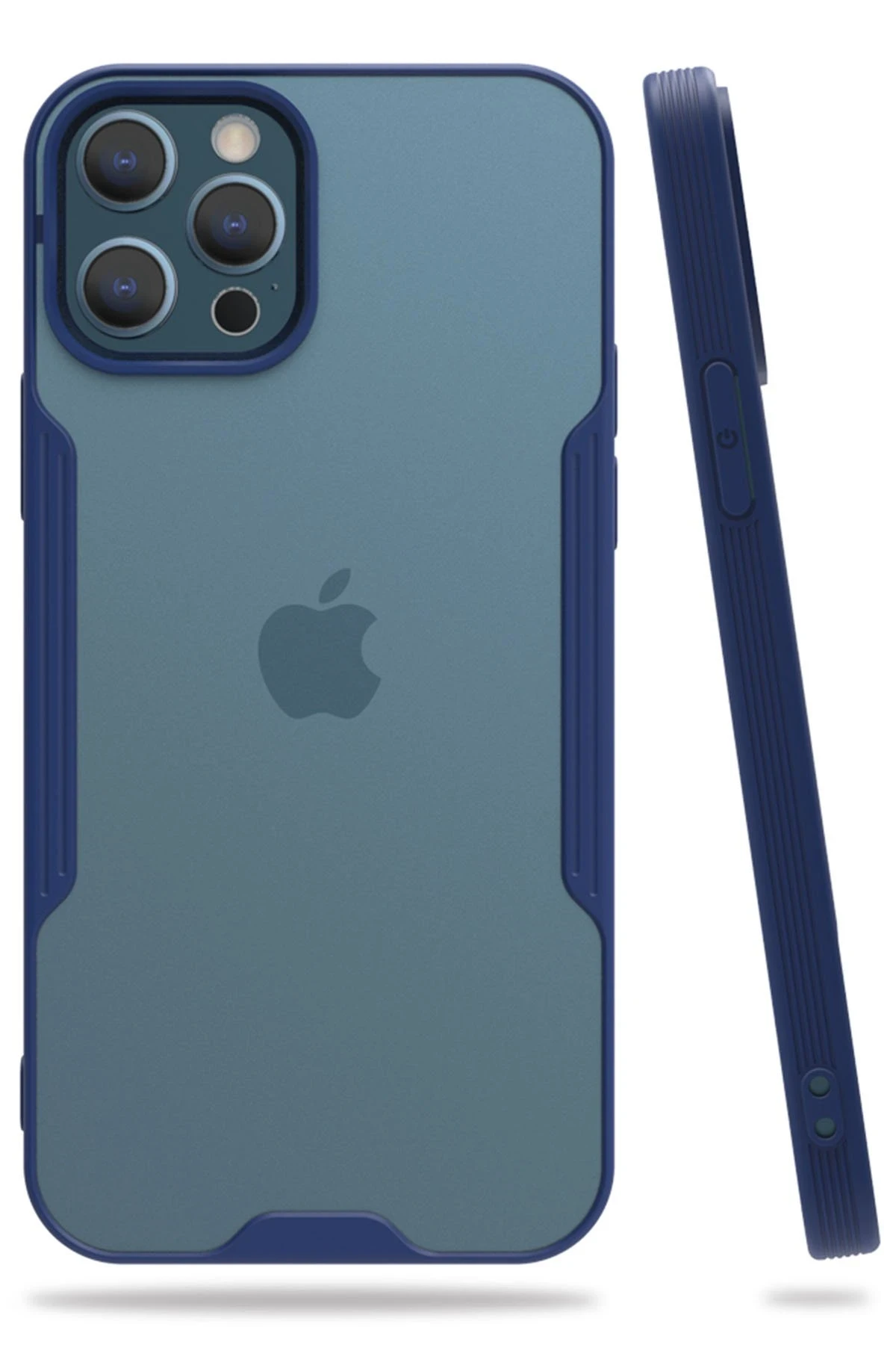 newface-iphone-12-pro-max-kilif-platin-silikon-lacivert-default Uray store Apple iPhone 12 Pro Max Kılıf Platin Silikon - Lacivert - Görsel 1