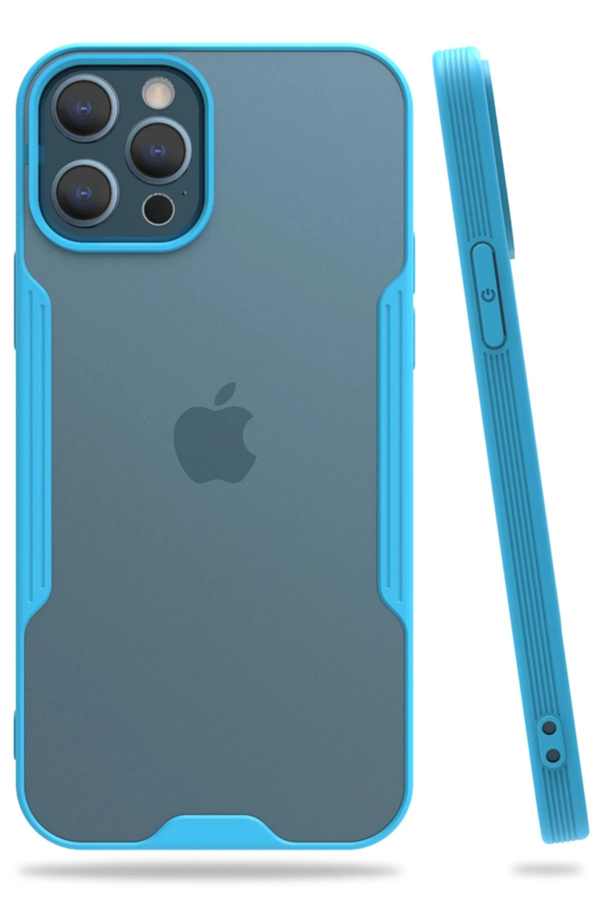 newface-iphone-12-pro-max-kilif-platin-silikon-mavi-default Uray store Apple iPhone 12 Pro Max Kılıf Platin Silikon - Mavi - Görsel 1