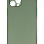 Uray store Apple iPhone 12 Pro Max Kılıf PP Ultra İnce Kapak - Yeşil