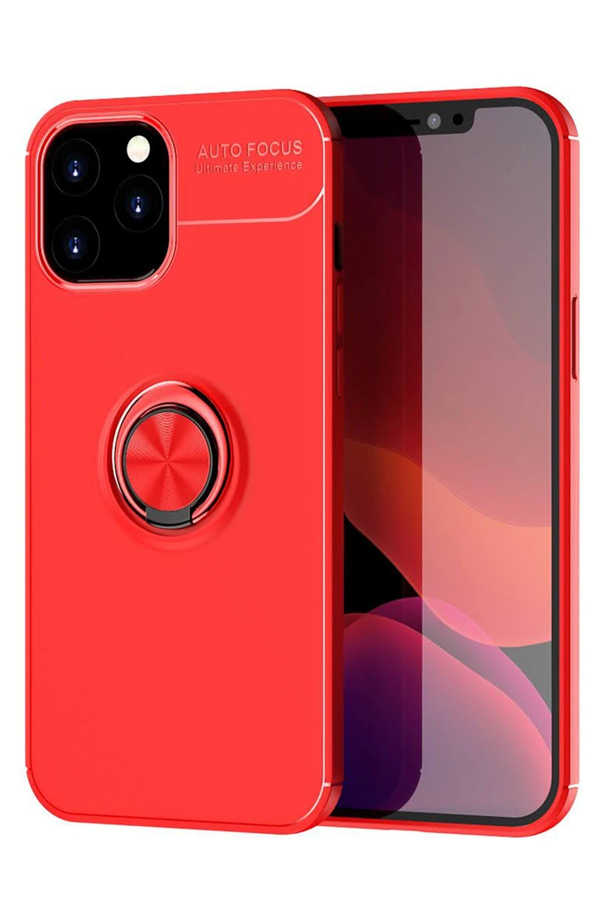 newface-iphone-12-pro-max-kilif-range-yuzuklu-silikon-kirmizi-default Uray store Apple iPhone 12 Pro Max Kılıf Range Yüzüklü Silikon - Kırmızı - Görsel 1