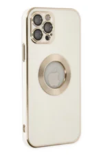Uray store Apple iPhone 12 Pro Max Kılıf Store Silikon - Beyaz