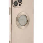 Uray store Apple iPhone 12 Pro Max Kılıf Store Silikon - Pembe