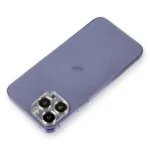 Uray store Apple iPhone 12 Pro Max Metal Kamera Lens Koruma Cam - Gold