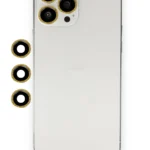 Uray store Apple iPhone 12 Pro Max Shine Kamera Lens - Gold