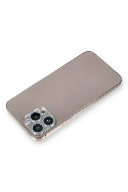 Uray store Apple iPhone 12 Pro Max Shine Kamera Lens Koruma Cam - Sierra Blue