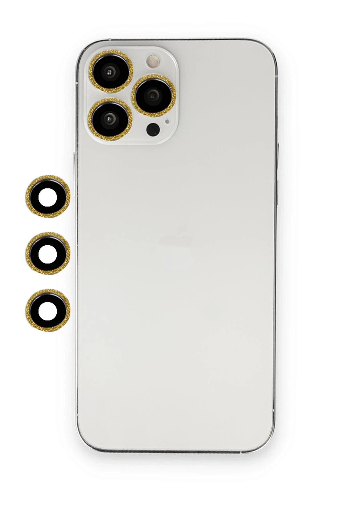 newface-iphone-12-pro-shine-kamera-lens-gold-default Uray store Apple iPhone 12 Pro Shine Kamera Lens - Gold - Görsel 1