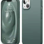 Uray store Apple iPhone 14 Kılıf First Silikon - Koyu Yeşil