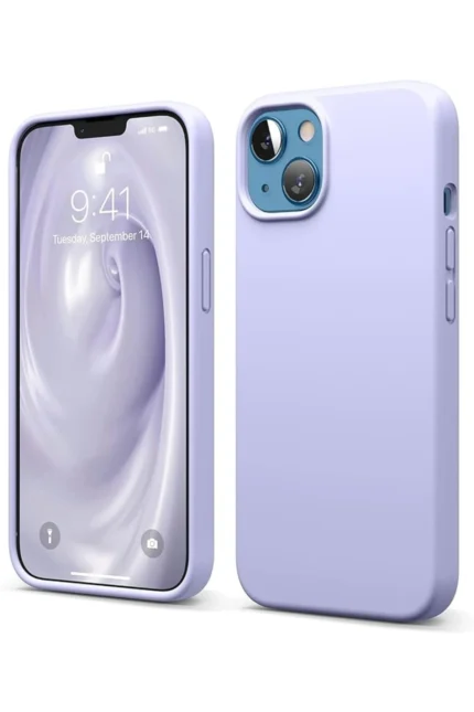 Uray store Apple iPhone 14 Kılıf First Silikon - Lila