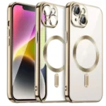 Uray store Apple iPhone 13 Kılıf Kross Magneticsafe Kapak - Gold