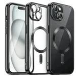 Uray store Apple iPhone 13 Kılıf Kross Magneticsafe Kapak - Siyah