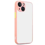 Uray store Apple iPhone 13 Kılıf Montreal Silikon Kapak - Pembe