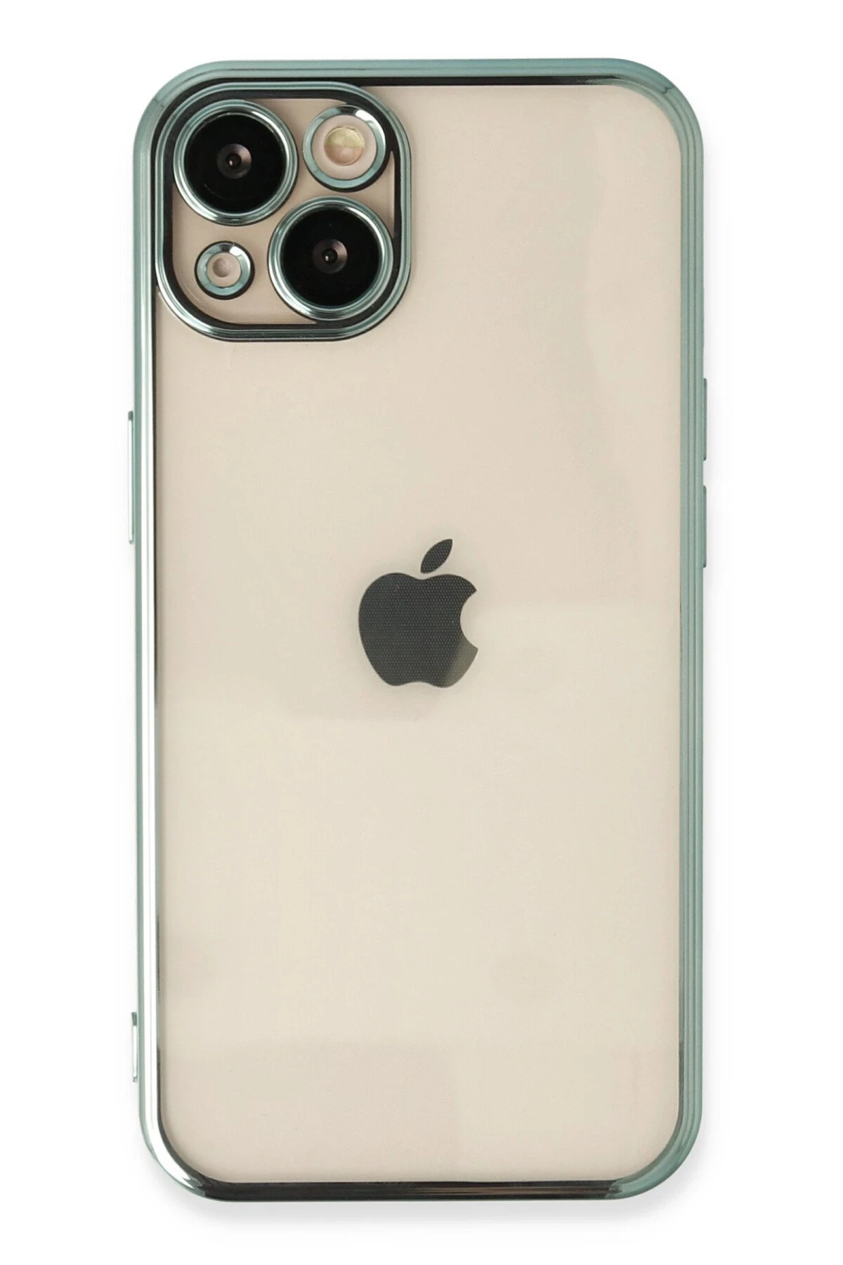 newface-iphone-13-kilif-razer-lensli-silikon-yesil-default Uray store Apple iPhone 13 Kılıf Razer Lensli Silikon - Yeşil - Görsel 1