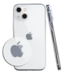 Uray store Apple iPhone 13 Mini Kılıf Lüx Şeffaf Silikon