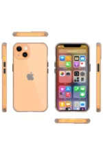 Uray store Apple iPhone 13 Mini Kılıf Miami Şeffaf Silikon - Şeffaf - Görsel 2