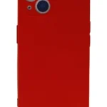 Uray store Apple iPhone 13 Mini Kılıf Nano içi Kadife Silikon - Kırmızı