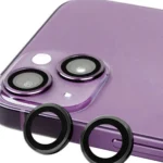 Uray store Apple iPhone 13 Mini Raze Metal Kamera Lens - Siyah