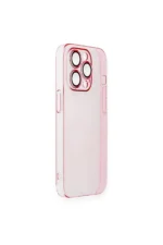 Uray store Apple iPhone 13 Pro Kılıf Armada Lensli Kapak - Rose Gold - Görsel 5