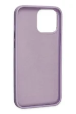 Uray store Apple iPhone 13 Pro Kılıf Asya Deri Silikon - Lila - Görsel 4