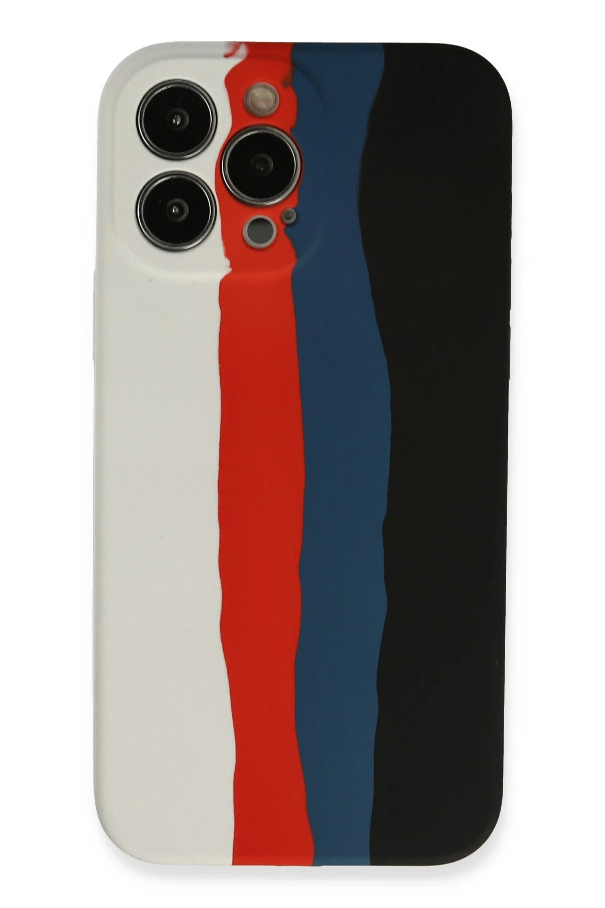 newface-iphone-13-pro-kilif-ebruli-lansman-silikon-beyaz-siyah-default Uray store Apple iPhone 13 Pro Kılıf Ebruli Lansman Silikon - Beyaz-Siyah - Görsel 1