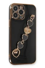 Uray store Apple iPhone 13 Pro Kılıf Esila Silikon - Siyah