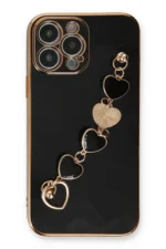 Uray store Apple iPhone 13 Pro Kılıf Esila Silikon - Siyah - Görsel 3