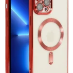 Uray store Apple iPhone 13 Pro Kılıf Kross Magneticsafe Kapak - Kırmızı