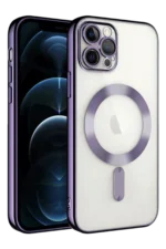 Uray store Apple iPhone 13 Pro Kılıf Kross Magneticsafe Kapak - Mor