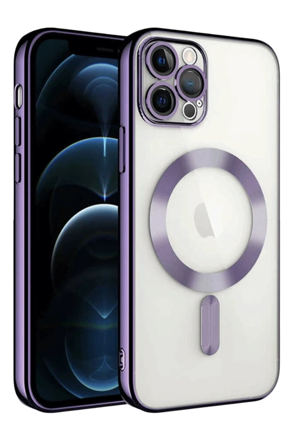 newface-iphone-13-pro-kilif-kross-magneticsafe-kapak-mor-default Uray store Apple iPhone 13 Pro Kılıf Kross Magneticsafe Kapak - Mor - Görsel 1