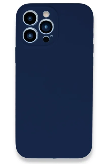 Uray store Apple iPhone 13 Pro Kılıf Lansman Legant Silikon - Lacivert