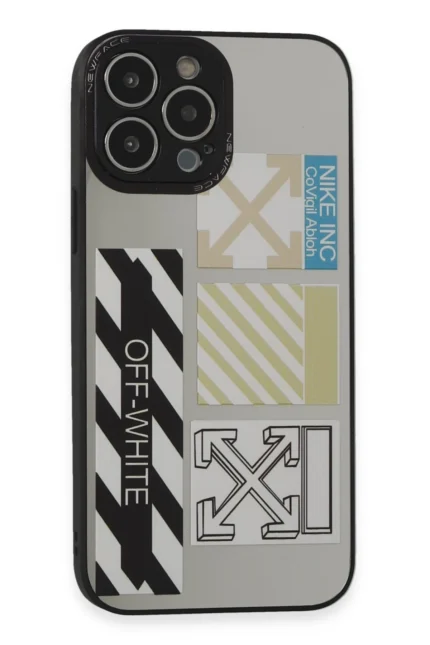 Uray store Apple iPhone 13 Pro Kılıf Mirror Desenli Kapak - Mirror - 6