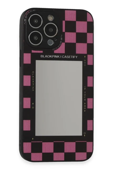 Uray store Apple iPhone 13 Pro Kılıf Mirror Desenli Kapak - Mirror - 8