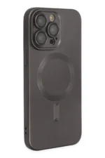Uray store Apple iPhone 13 Pro Kılıf Moshi Lens Magneticsafe Silikon - Füme - Görsel 2