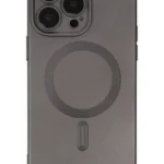 Uray store Apple iPhone 13 Pro Kılıf Moshi Lens Magneticsafe Silikon - Füme