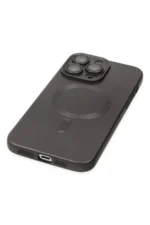 Uray store Apple iPhone 13 Pro Kılıf Moshi Lens Magneticsafe Silikon - Füme - Görsel 5
