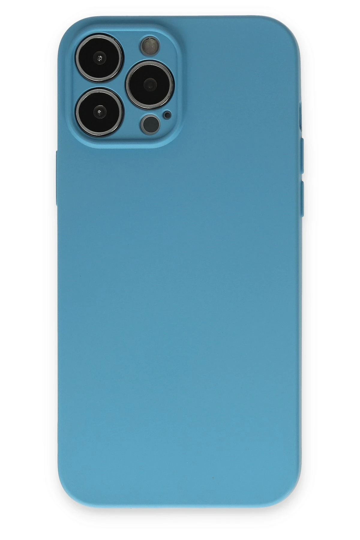 newface-iphone-13-pro-kilif-nano-ici-kadife-silikon-mavi-default Uray store Apple iPhone 13 Pro Kılıf Nano içi Kadife Silikon - Mavi - Görsel 1