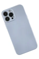 Uray store Apple iPhone 13 Pro Kılıf Nano içi Kadife Silikon - Sky Blue - Görsel 3