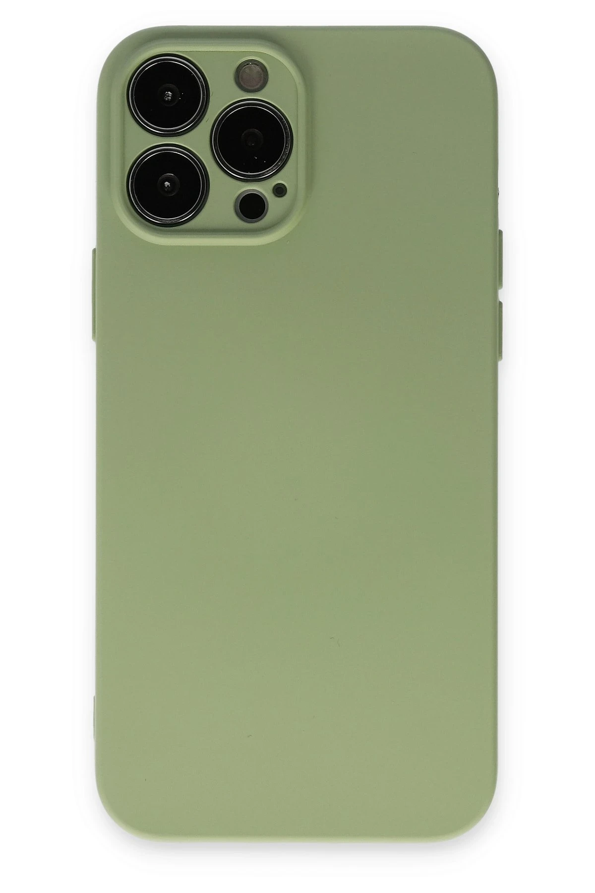 newface-iphone-13-pro-kilif-nano-ici-kadife-silikon-yesil-default Uray store Apple iPhone 13 Pro Kılıf Nano içi Kadife Silikon - Yeşil - Görsel 1