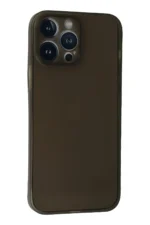 Uray store Apple iPhone 13 Pro Kılıf PP Ultra İnce Kapak - Gri - Görsel 3