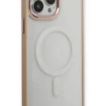 Uray store Apple iPhone 13 Pro Kılıf Room Magneticsafe Silikon - Pudra