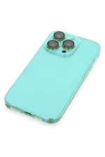 Uray store Apple iPhone 13 Pro Max Kılıf Armada Lensli Kapak - Yeşil - Görsel 4