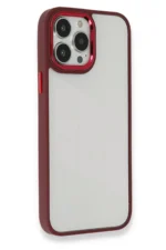 Uray store Apple iPhone 13 Pro Max Kılıf Dora Kapak - Kırmızı